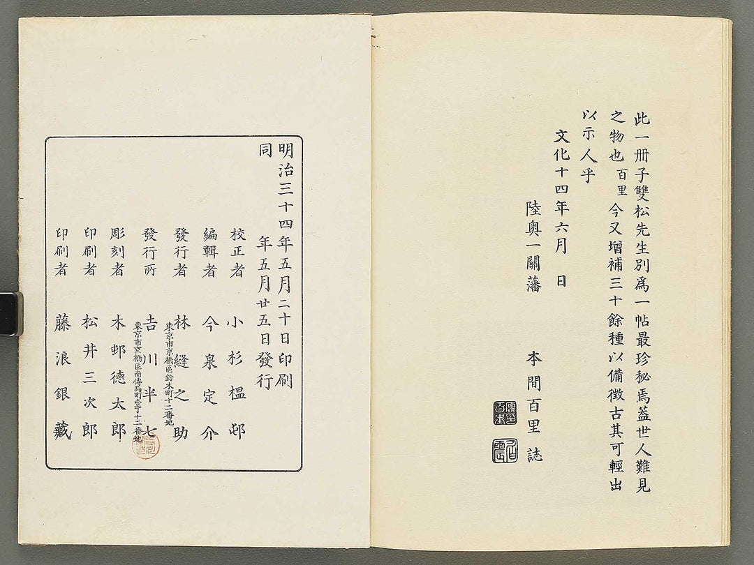 Kojitsu sosho shokumon zue (Nishiki orimono) by Honma Hyakuri / BJ350-448