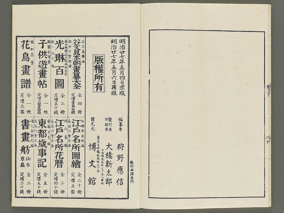 Shuchin gajo (Ge) by Kano Tanyu / BJ347-599