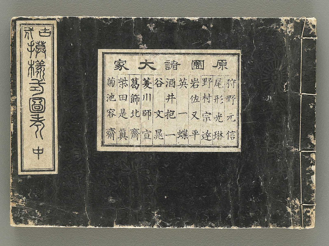 Kodai moyo shikizu ko (Chu) by Kano Motonobu, Katsushika Hokusai, Ogata Korin, Sakai Hoitsu, etc. / BJ354-158
