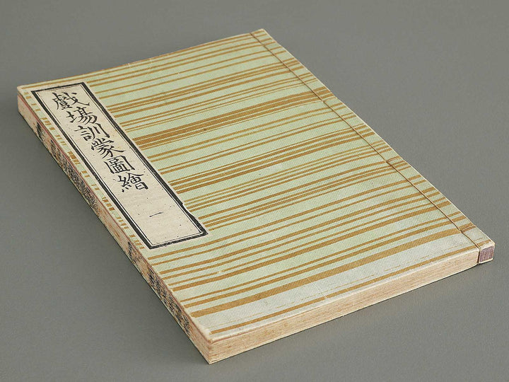 Shibai kinmo zui Volume 1 by Katsukawa Shunei, Utagawa Yoyokuni / BJ295-834