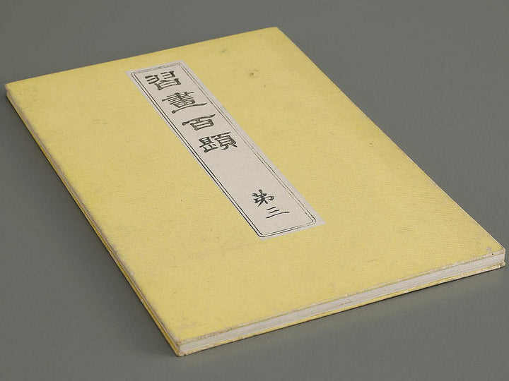 Shuga hyakudai Volume 3 by Kawabata Gyokusho / BJ333-557