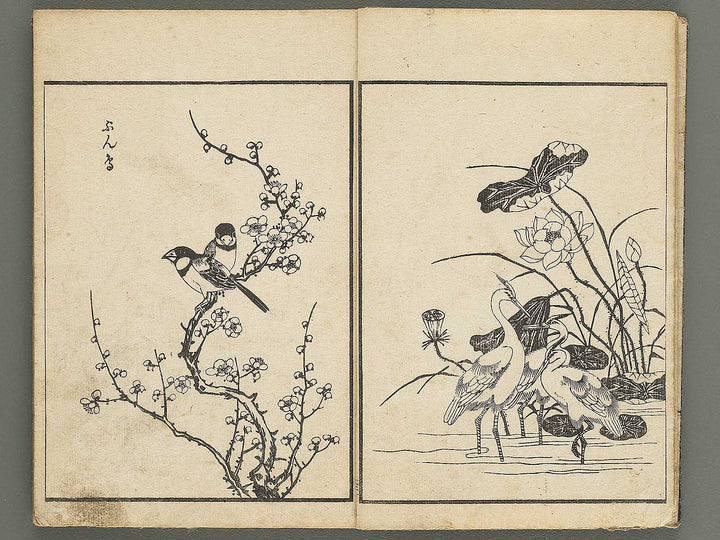 Kacho gafu by Asai Osui / BJ345-842