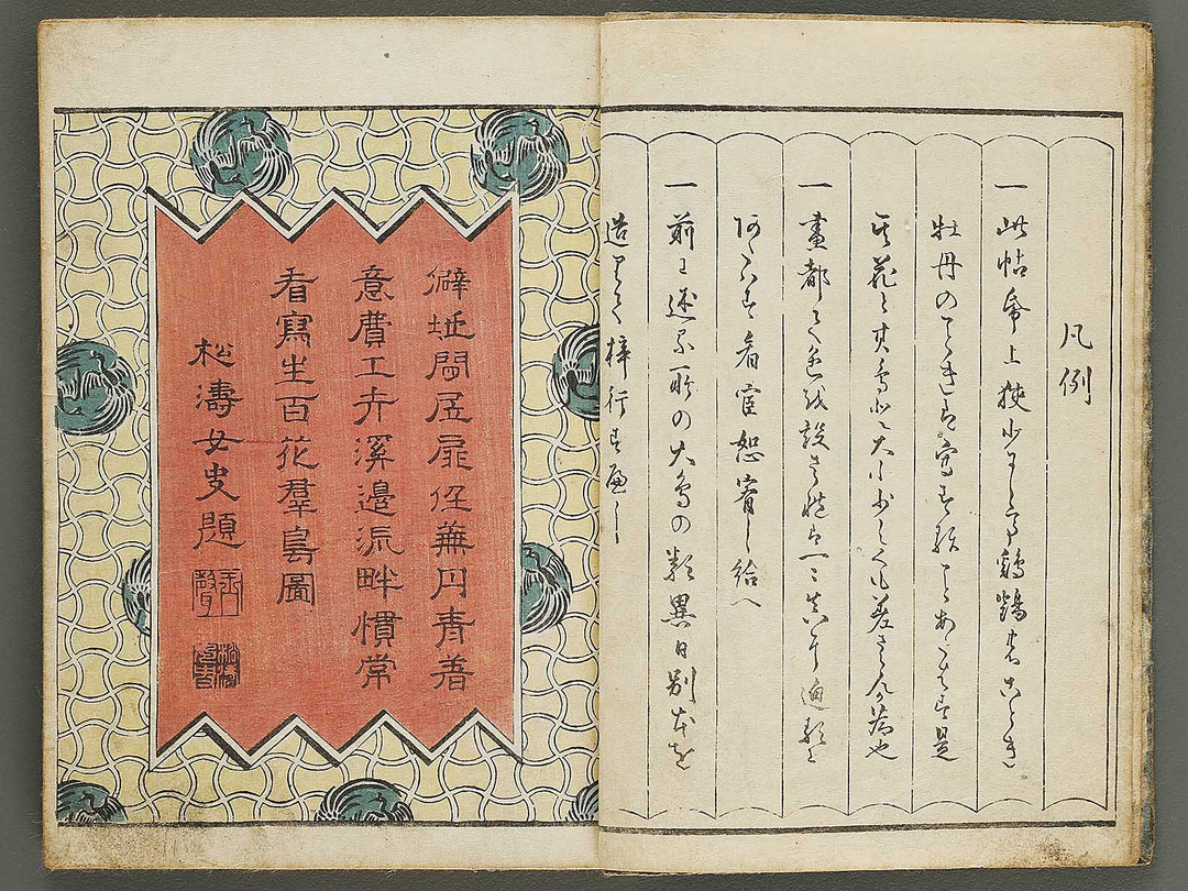 Kacho shashin zui by Kitao Shigemasa / BJ339-115