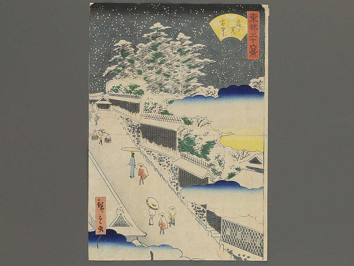 Kasumigaseki secchu from the series Toto sanjurakkei by Utagawa Hiroshige II / BJ348-012