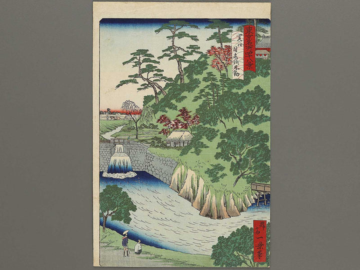 Sekiguchi mejiro fudo from the series Tokyo 48 famous places by Shosai Ikkei / BJ325-304