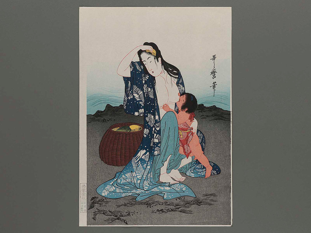 Awabi tori by Kitagawa Utamaro / BJ285-509