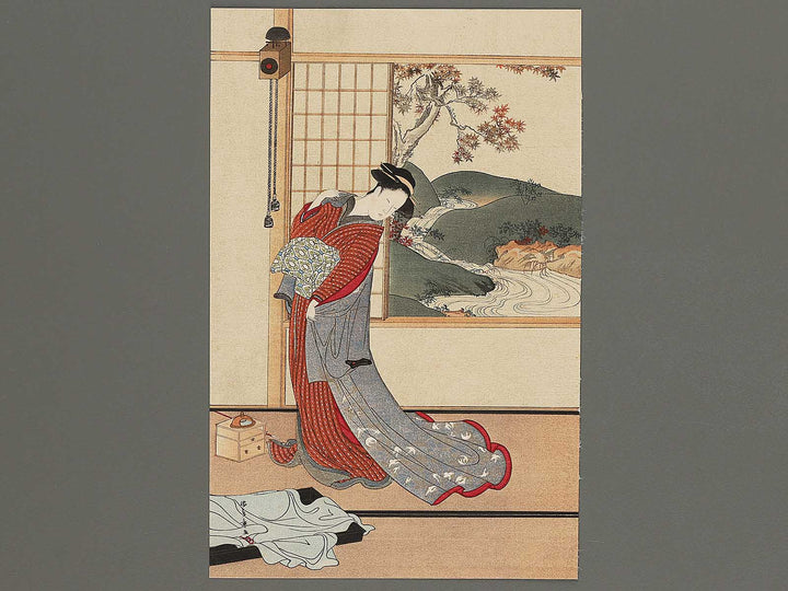 Shobai no fujin by Katsukawa Shunsho, (Medium print size) / BJ294-931