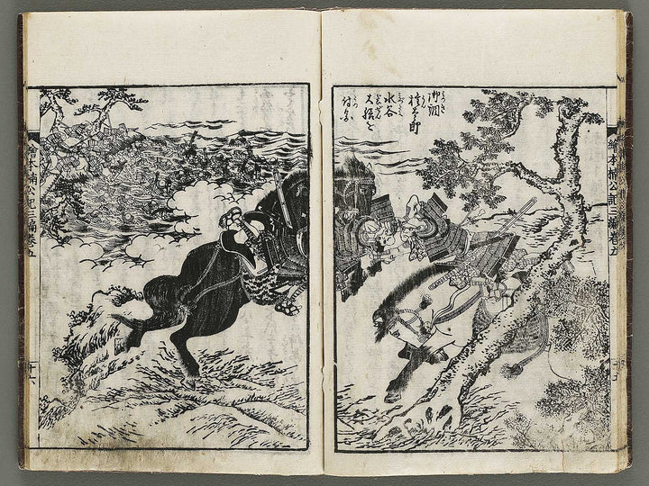 Ehon nankoki Part 3, Book 5 by Hayami Shungyosai / BJ336-721