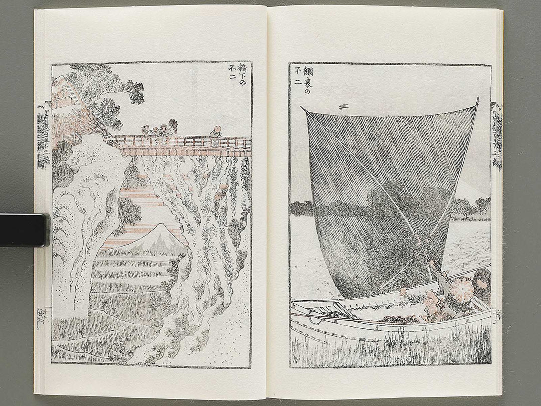 Hokusai fugaku hyakkei Volume 3 by Katsushika Hokusai / BJ331-877