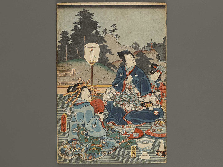 Genji besso no tsuki by Utagawa Kunisada(Toyokuni III) / BJ336-147