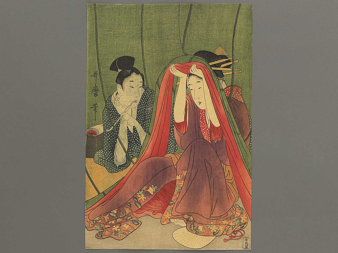Kaya bijin by Kitagawa Utamaro, (Large print size) / BJ349-244