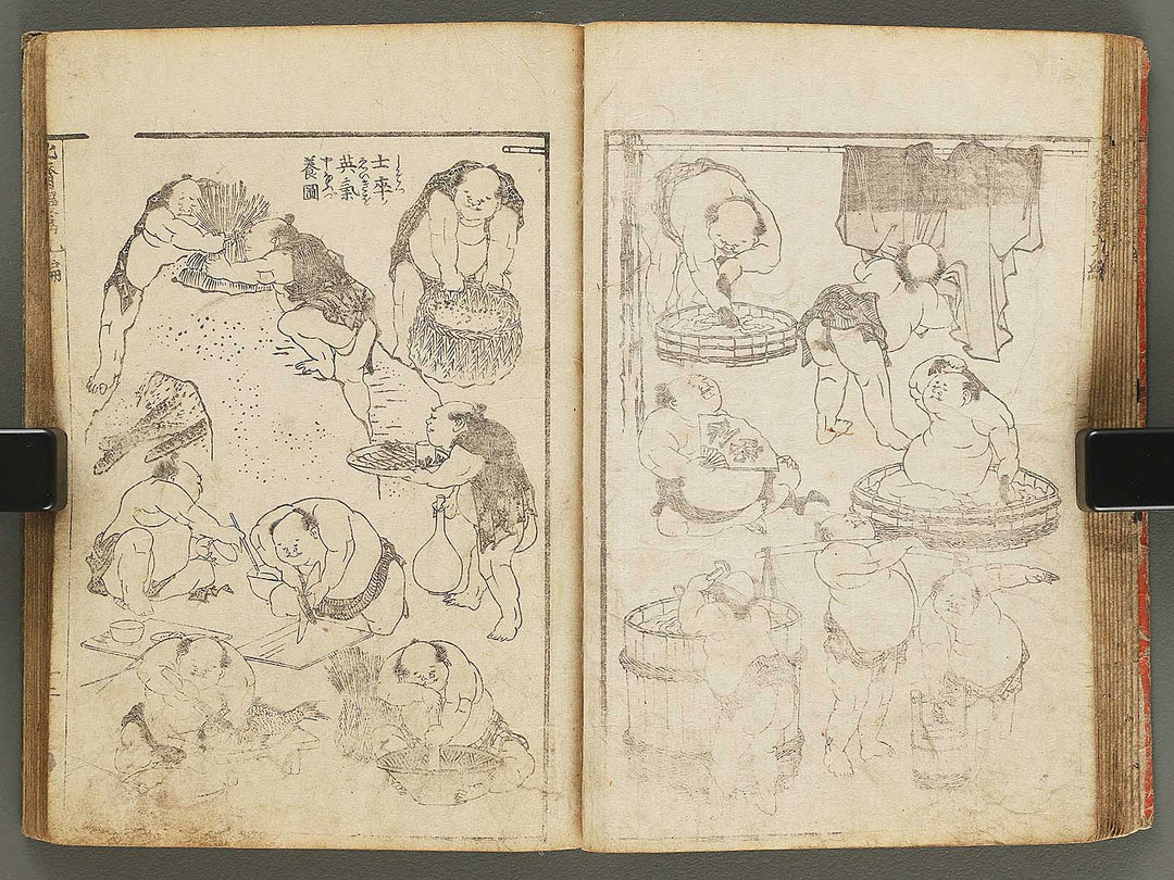 Hokusai manga Volume 9 by Katsushika Hokusai / BJ292-180