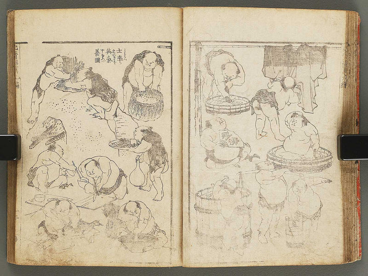 Hokusai manga Volume 9 by Katsushika Hokusai / BJ292-180