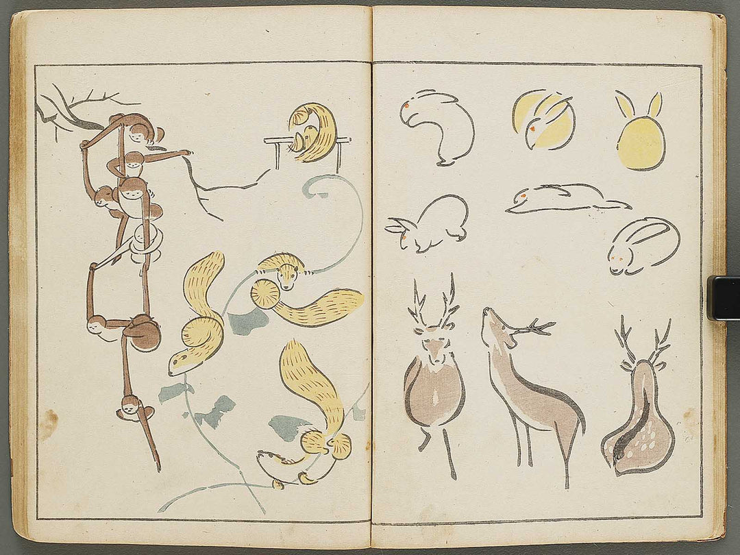 Choju ryakugashiki by Kuwagata Keisai / BJ325-808