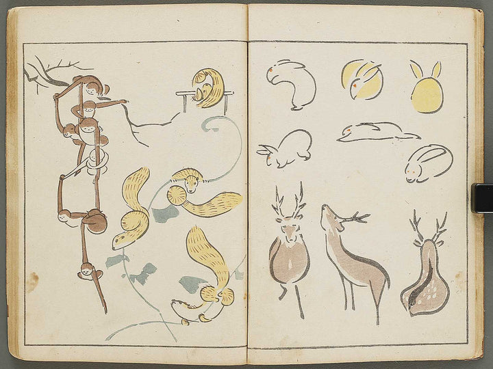 Choju ryakugashiki by Kuwagata Keisai / BJ325-808