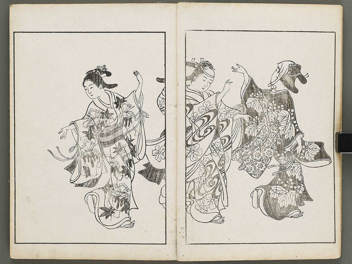 Nihon joso (Chu), Book 2 by Nishikawa Sukenobu / BJ325-332