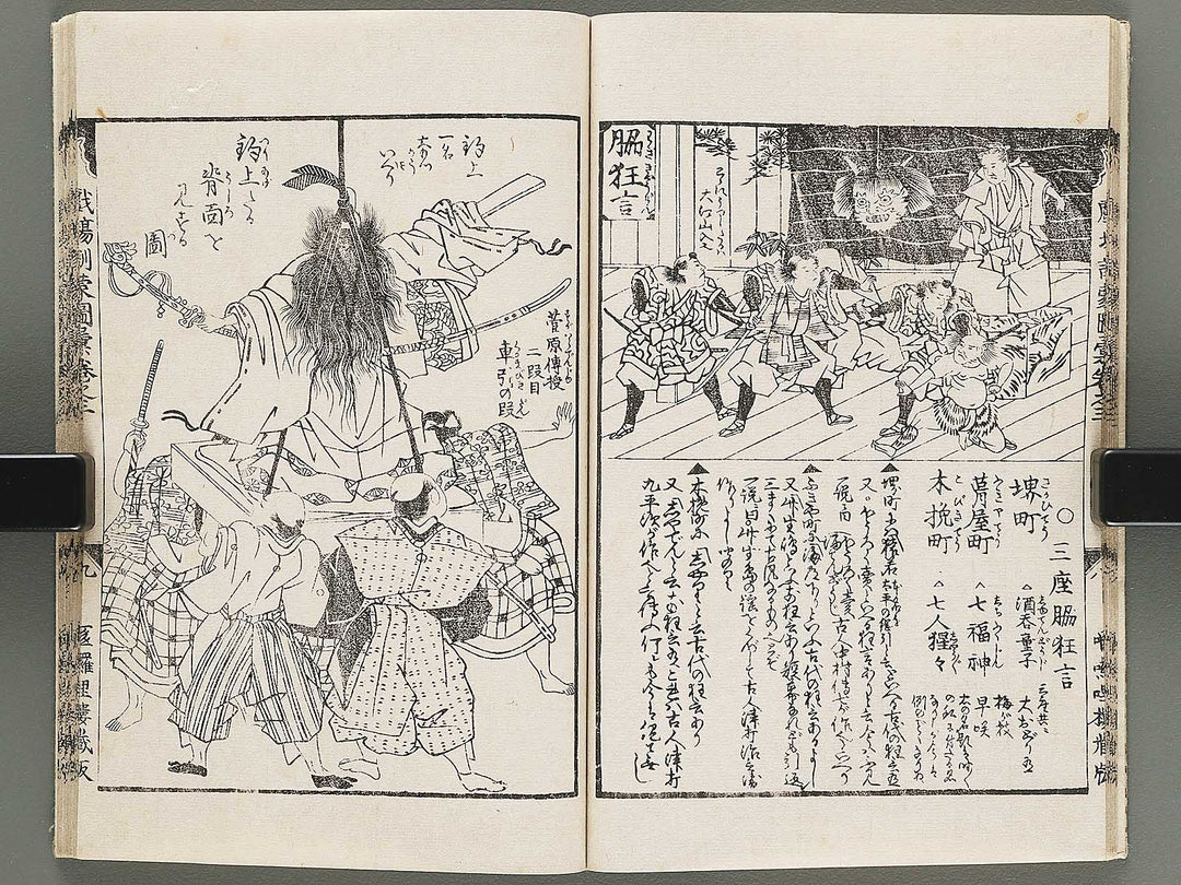 Shibai kinmo zui Volume 3-5 by Katsukawa Shunei / BJ304-087