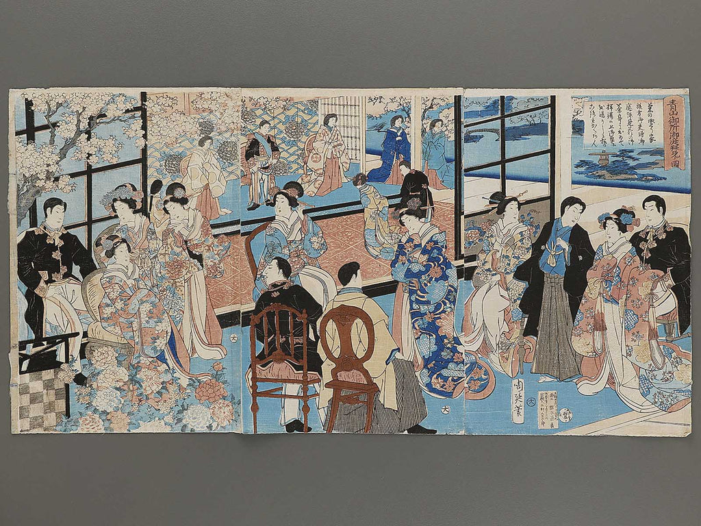 輪島塗 天然木 漆塗 沈金 金縁 梅に鶯 蓋付 吸物椀 5客 セット