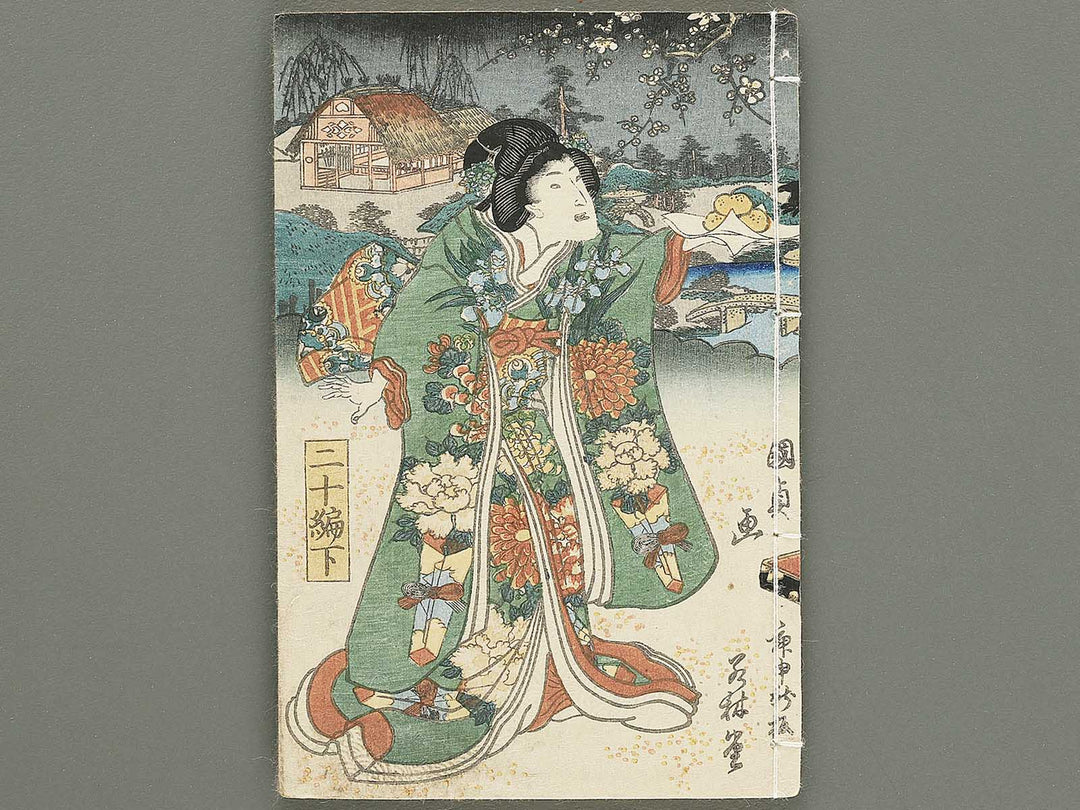 Hokusetsu bidan jidai kagami Volume 20, (Ge) by Utagawa Kunisada II / BJ349-860