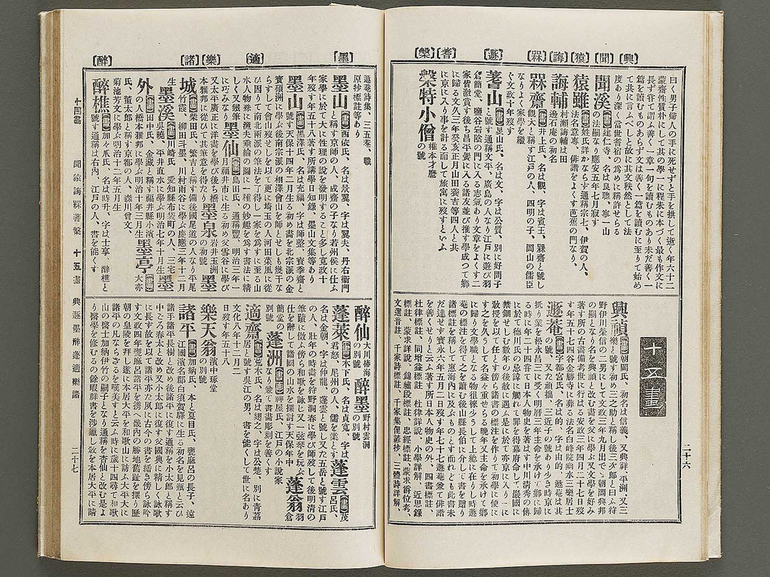 Nihon shoga jinmei jisho (zokuhen, ge) / BJ328-447