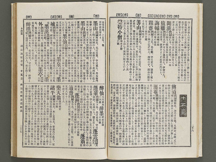 Nihon shoga jinmei jisho (zokuhen, ge) / BJ328-447