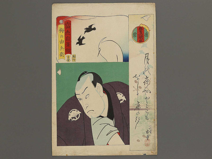 Ume no Yoshibe from the series Tosei jihitsu kagami by Utagawa Kunisada(Toyokuni III) / BJ339-773