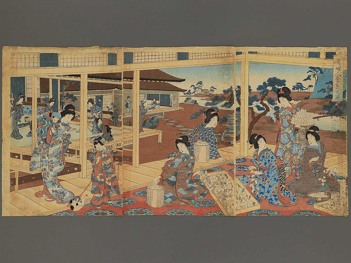 Kifujin yosan no zu by Yoshu Chikanobu / BJ343-931