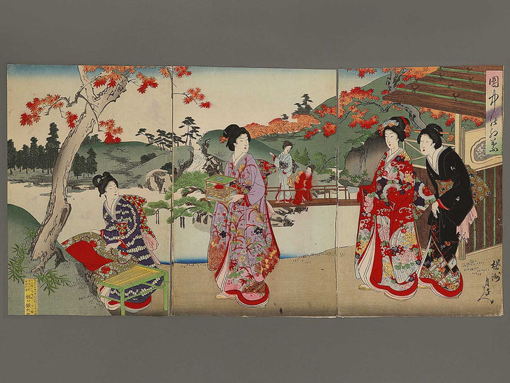 Enchu no momiji by Yoshu Chikanobu / BJ341-082