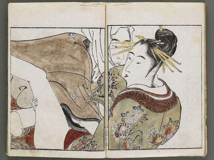 Ehon kiku no tsuyu (Jo) by Kitagawa Utamaro / BJ337-869