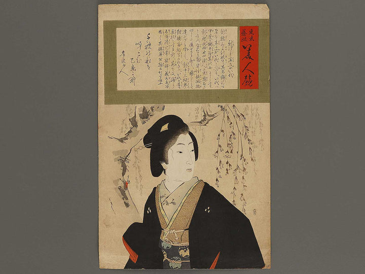 Iyo from the series Tokyo geigi bijin kurabe by Kobayashi Kiyochika / BJ339-143