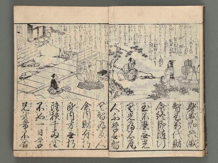 Jitsugokyo esho by Okada Gyokuzan (but, details are unknown.) / BJ207-655