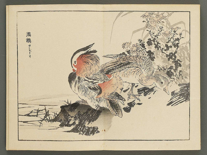 Bairei gafu (Kacho no bu) by Kono Bairei / BJ351-106