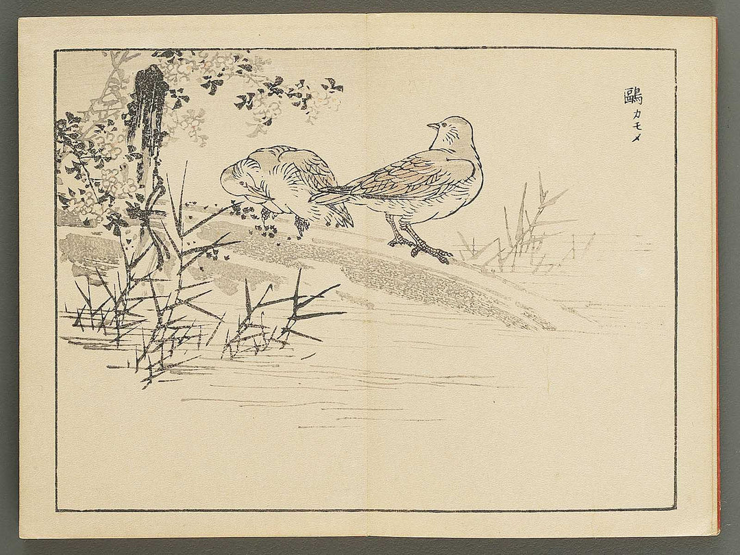 Bairei gafu (Kacho no bu) by Kono Bairei / BJ351-113