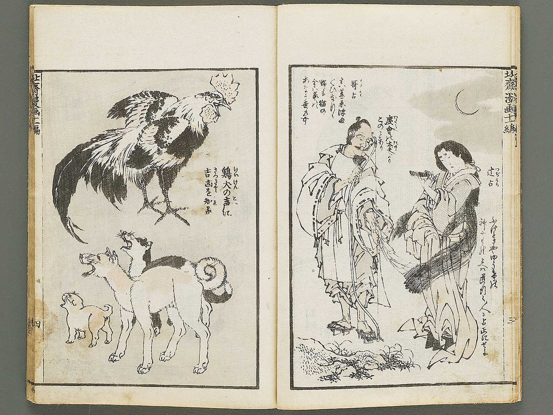 Hokusai manga Volume 11 by Katsushika Hokusai / BJ337-785