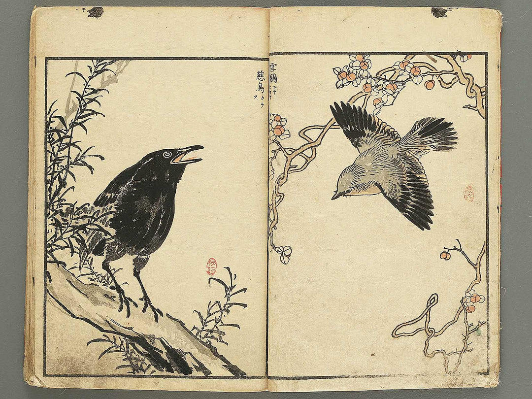 Bairei hyakucho gafu by Kono Bairei / BJ354-907