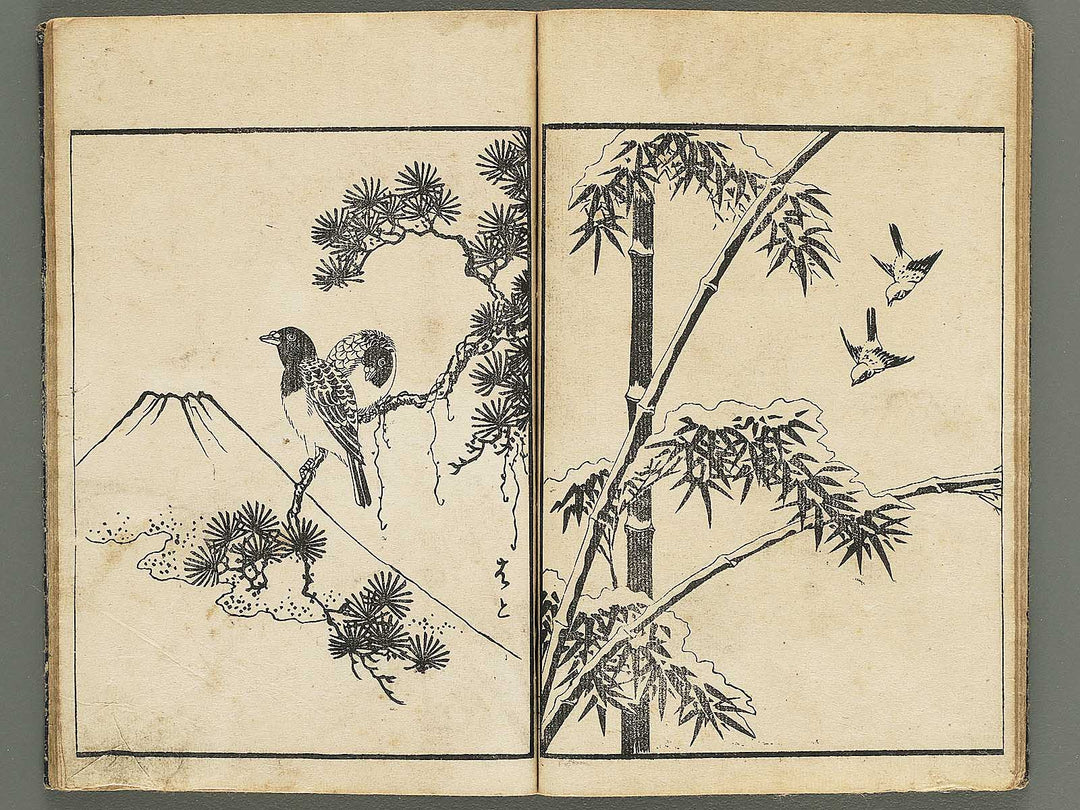 Kacho gafu by Asai Osui / BJ345-842