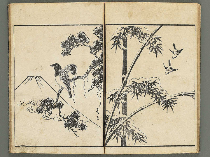 Kacho gafu by Asai Osui / BJ345-842
