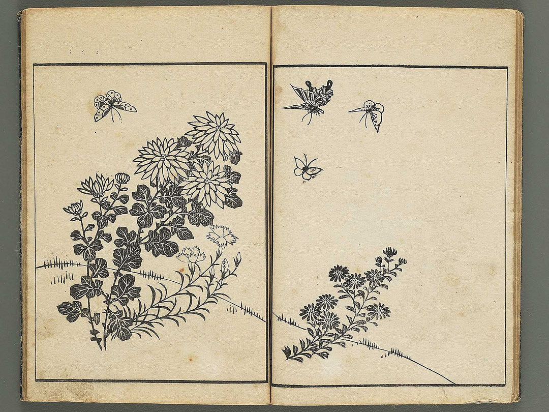 Kacho gafu by Asai Osui / BJ345-842