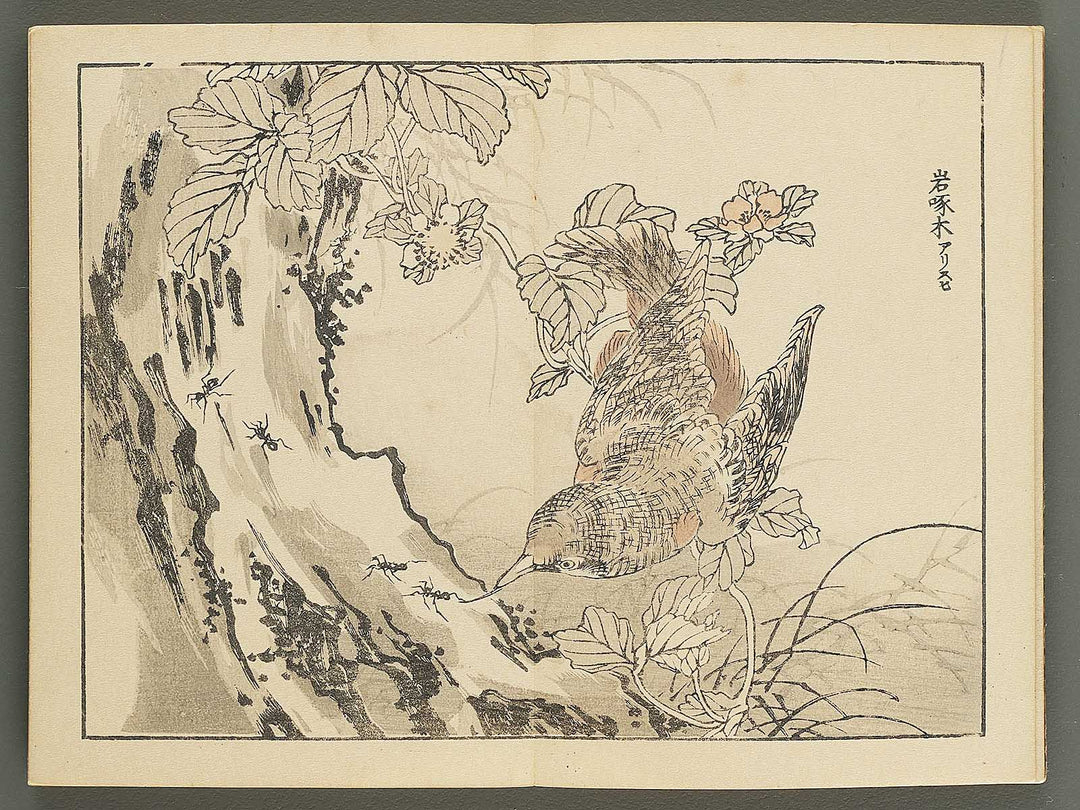 Bairei gafu (Kacho no bu) by Kono Bairei / BJ351-106