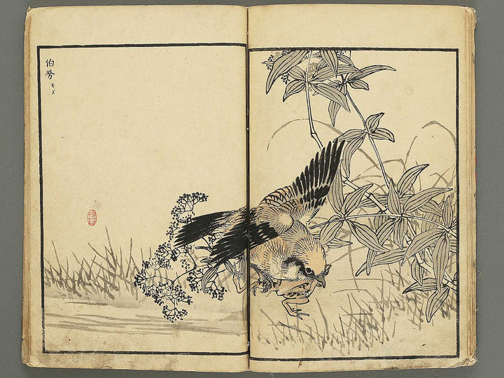 Bairei hyakucho gafu by Kono Bairei / BJ354-907