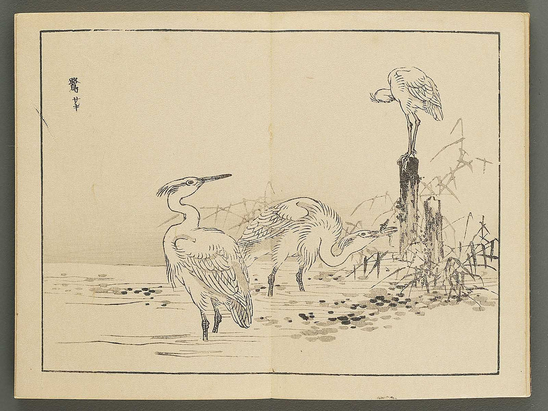 Bairei gafu (Kacho no bu) by Kono Bairei / BJ351-106