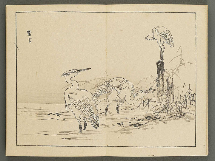 Bairei gafu (Kacho no bu) by Kono Bairei / BJ351-106