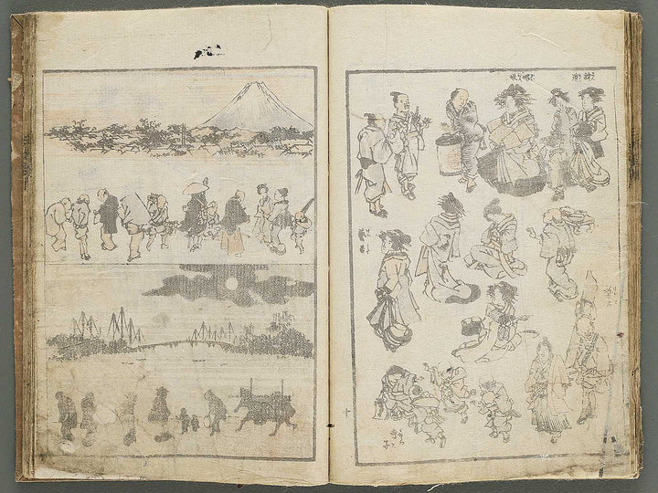Santei gafu by Katsushika Hokusai / BJ347-074