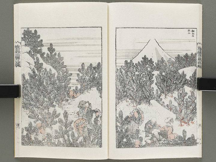 Hokusai fugaku hyakkei Part 1 by Katsushika Hokusai / BJ331-863