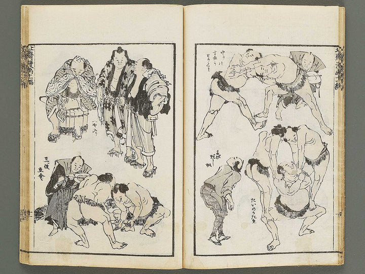 Hokusai manga Volume 11 by Katsushika Hokusai / BJ337-785