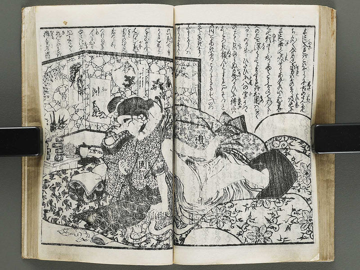 Chigusa no hana futatsu chocho by Utagawa-school / BJ316-183
