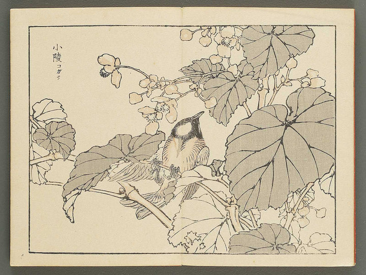 Bairei gafu (Kacho no bu) by Kono Bairei / BJ351-113