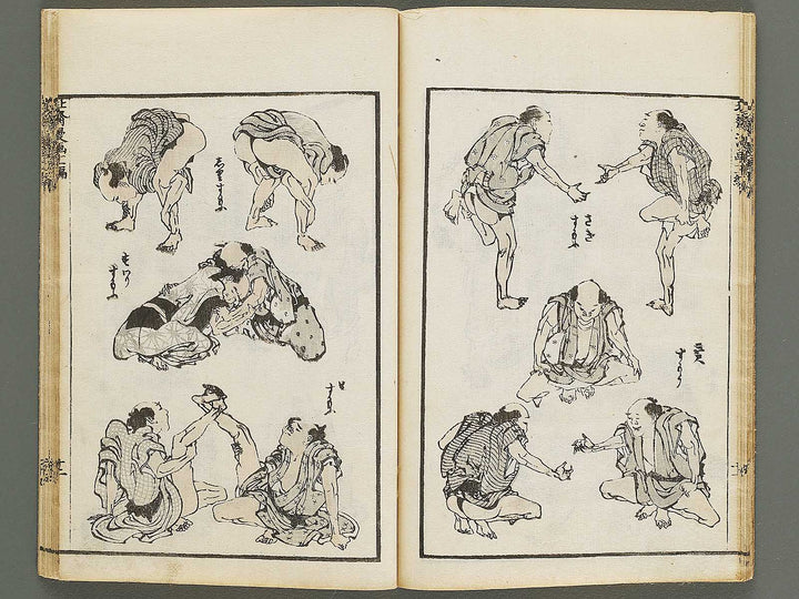 Hokusai manga Volume 11 by Katsushika Hokusai / BJ337-785