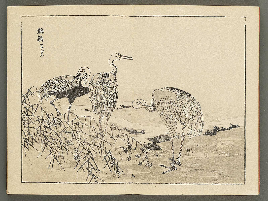 Bairei gafu (Kacho no bu) by Kono Bairei / BJ351-113