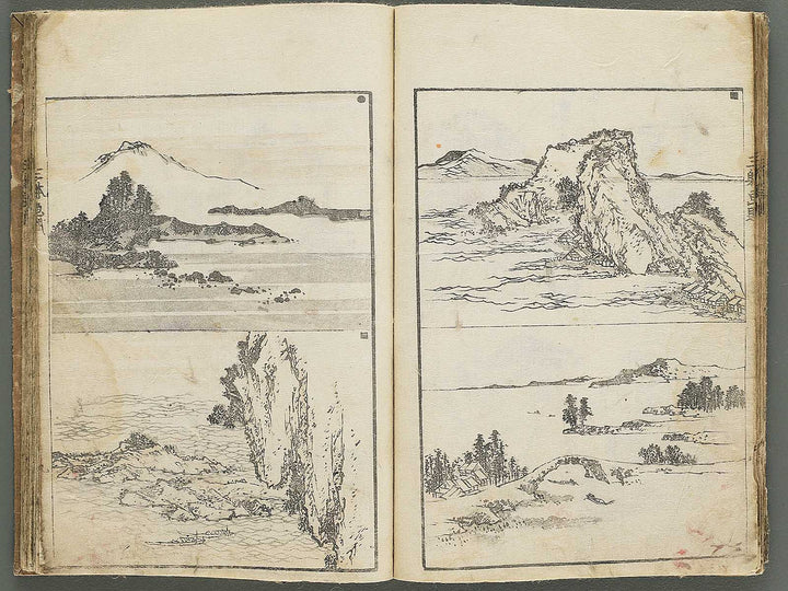 Santei gafu by Katsushika Hokusai / BJ347-074